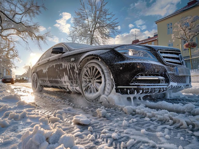 Winters Damage Cars